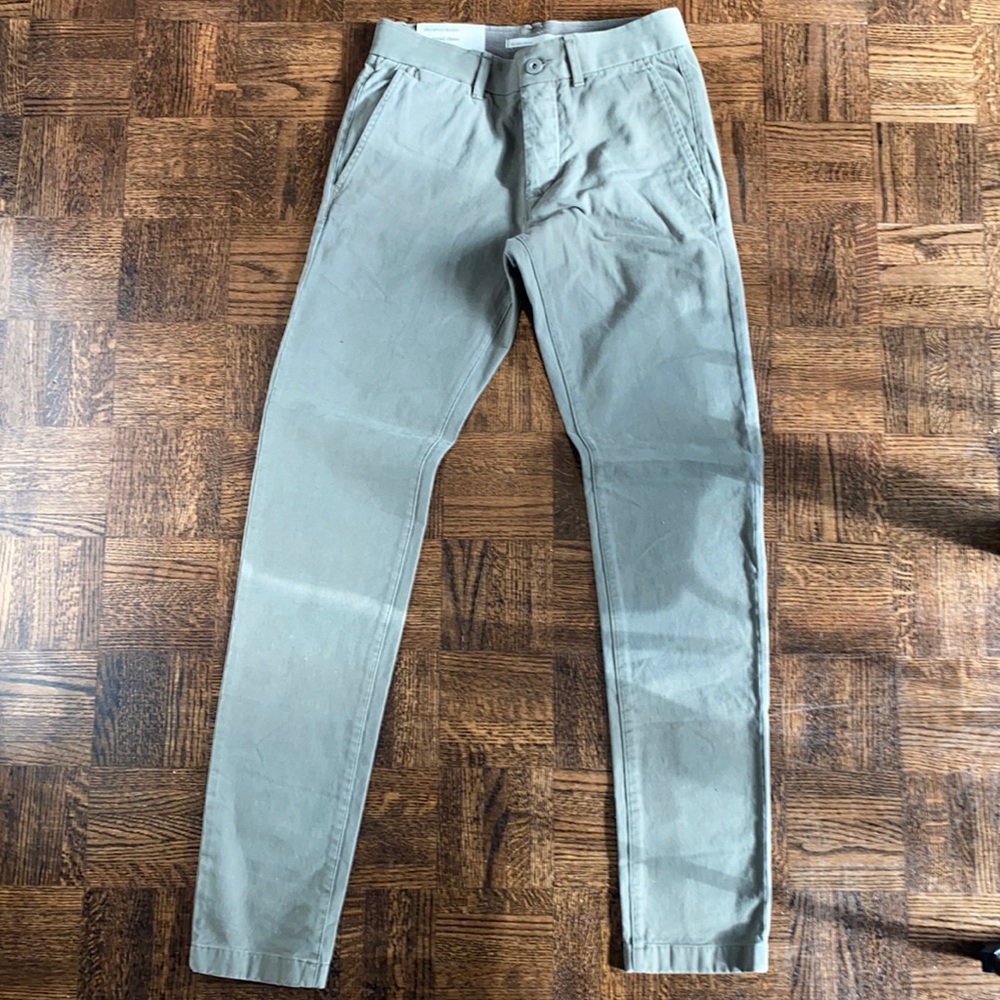 Slim fit Khaki chinos NWT
